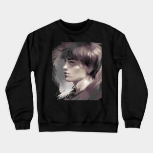 portrait of a man Crewneck Sweatshirt